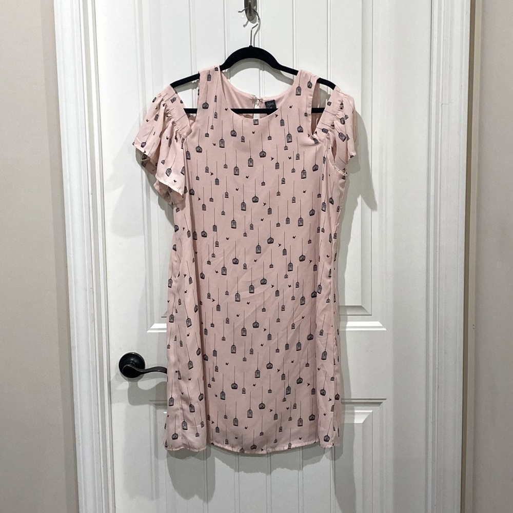 BIRDS & CAGES- LIGHT COMFY DRESS
